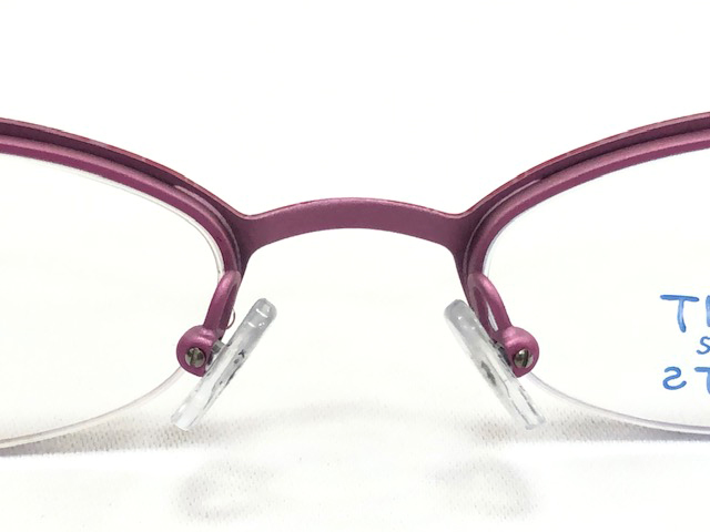 Lafont ラフォン 眼鏡 メガネ フレームジュニア キッズ 子供眼鏡 こども Calin 664 43サイズレッド ピンク おしゃれ ナイロール ハーフリム Painfreepainrelief Com