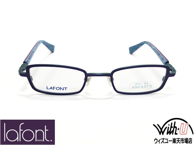 人気ブランド 楽天市場 Lafont ラフォン 眼鏡 メガネ フレームジュニア キッズ 子供眼鏡 こども Gabie 787 43サイズパープル ブルー 水玉 スクエア ウイズユー楽天市場店 新品即決 Www Consulacam Marseille Fr