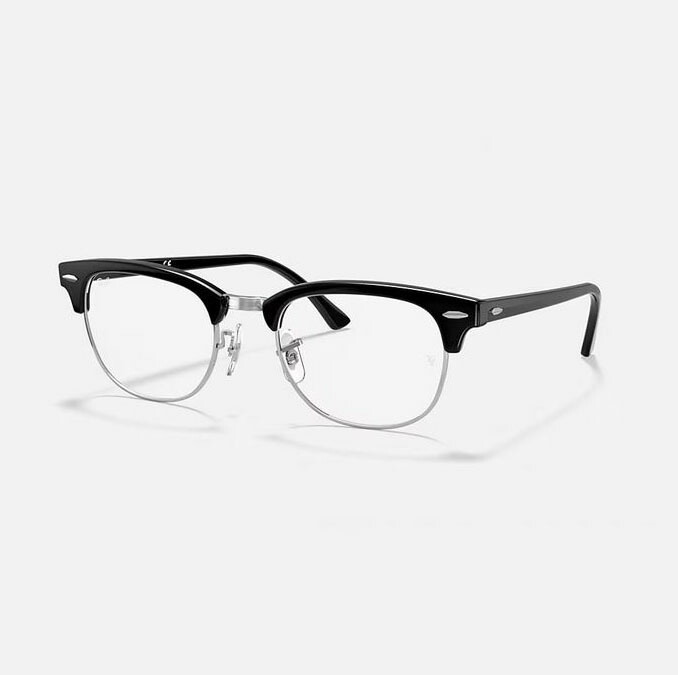 RB5154-2000-51　RX5154-2000-51　RayBan　レイバン　 フレーム　メガネ　眼鏡　ブロー　サーモント　CLUBMASTER　クラブマスター ブラック　メンズ　レディース　男女兼用　度付き対応　伊達加工無料　度なし加工無料