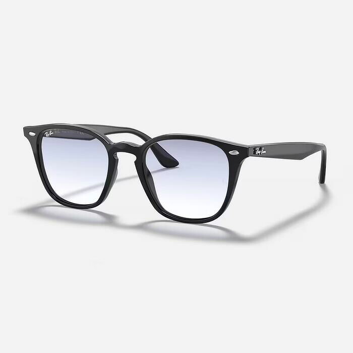 RB4258F-60119-52　RB4258F-601/19-52　RayBan　レイバン　サングラス　UVカット　ウェリントン　ブラック　ライトブルーグラデーション　メンズ　レディース　ユニセックス　男女兼用｜ウイズユー店