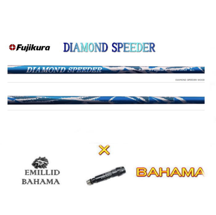 【送料無料】BAHAMA CV11PRO・CV9用 スリーブ付シャフト Fujikura DIAMOND SPEEDER ダイヤモンドスピーダ 新品!!|WARP GOLF 店