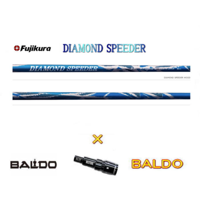 【送料無料】BALDO COMPETIZIONE 568 ・SKY DRIVE・TTシリーズ用 スリーブ付シャフト Fujikura DIAMOND SPEEDER ダイヤモンドスピーダ 新品!!|WARP GOLF 店