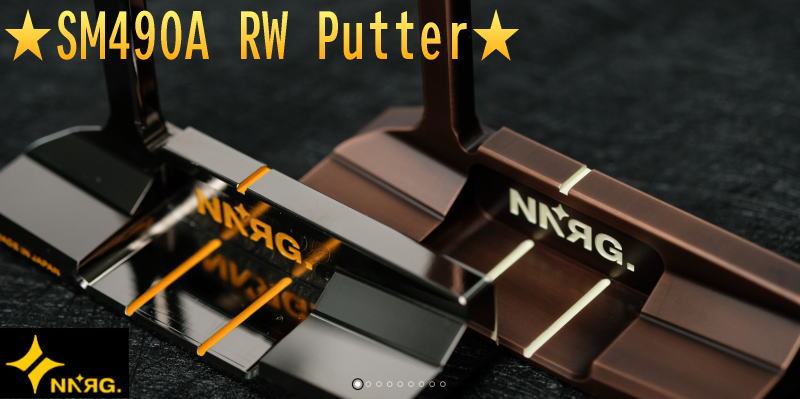 【激レア】New Energy Golf  SM490A RW Putter  ニューエナジーゴルフ クランクネック パター ヘッド  新品！