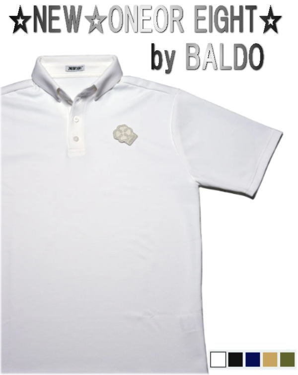 【NEW】 BALDO ONEOR EIGHT メッシュボタンダウンポロシャツ バルド ワンオアエイト メンズ 新品!|WARP GOLF 店