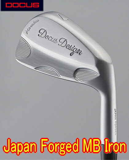 【送料無料】ドゥーカス DOCUS Japan Forged MB IRON アイアン 6-P(5本SET) +カスタムシャフト装着 新品！｜WARP GOLF 店 68,750円