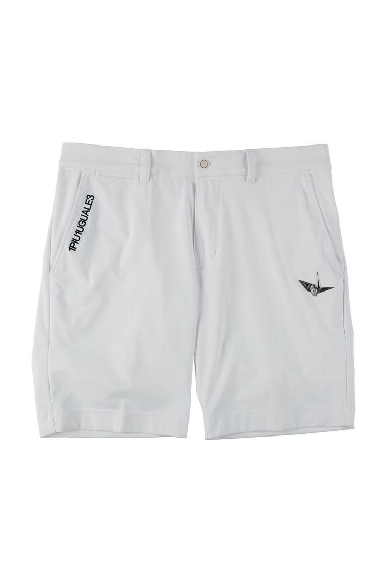 ★NEW★1PIU1UGUALE3 113 GOLF SHORT PANTS ウノピゥウノウグァーレトレ ゴルフ  メンズ 二分の一ズボン下 遊撃手ズボン下 ウノピュウノ WHITE 白いこと【GRP213-GNU018】