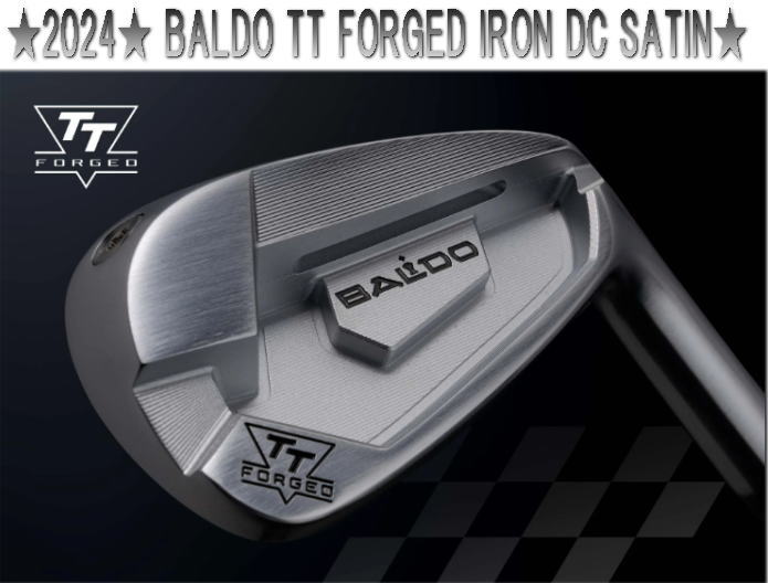 【貨物輸送無料】BALDO TT FORGED IRON DC SATIN DEEP CAVITY バルド TTアイアン DC 周遊旅行繻子 アイアン ディープキャビティ 5-PW (6本仕掛ける)+ カスタム立て坑とり備える！