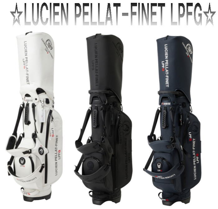 【展示品・激安】LUCIEN PELLAT-FINET LPFG ルシアンペラフィネ ゴルフ スタンドキャディバッグ 9インチ 209-99270 新品!!｜WARP GOLF 店