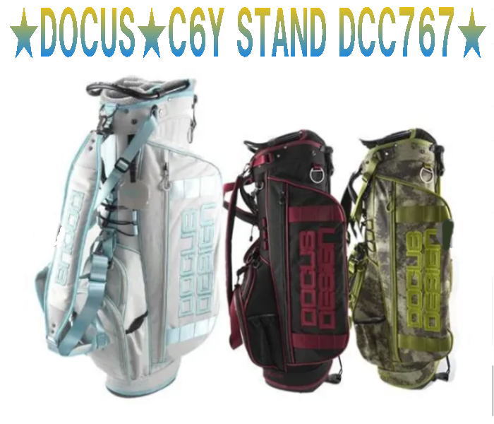 DOCUS DESIGN スタンド式キャディバッグ Haraken warp-golf_docus-dcc759