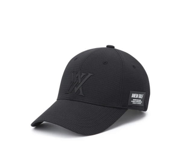 【NEW・即納】ANEW GOLF UNISEX AIR HOLE CAP アニュー ゴルフ ユニセックス エアホールキャップ メンズ レディース BLACK ブラック【AGGUUCP06】｜WARP GOLF 店