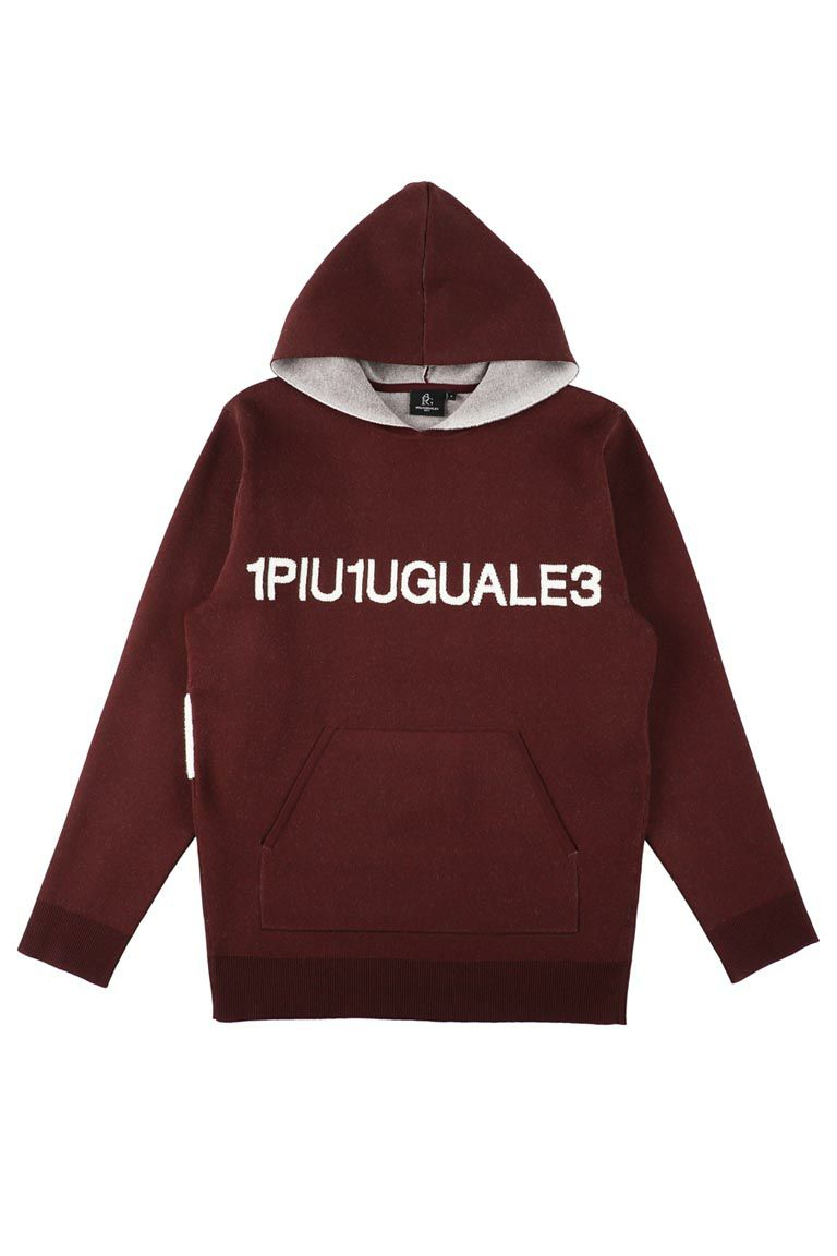 【新作20％OFF!!】★大人気★1PIU1UGUALE3 113 GOLF KNIT PARKER ウノピゥウノウグァーレトレ ゴルフ ウノピュ メンズ ニットパーカー BURGUNDY ヴァ&mdash;ガンディ【GRK092-GPE044】｜WARP GOLF 店 37,180円