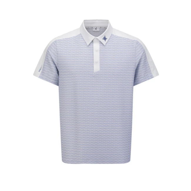 ★即納★ANEW MEN COOL TOUCH SAILOR T-SHIRT アニュー ゴルフ メンズ クールタッチ セーラーTシャツ ポロシャツ AGGMMTS07|WARP GOLF 店