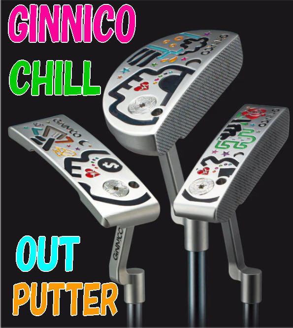 【NEW】 GINNICO CHILL OUT PUTTER ROSE・MONEY・BEER ジニコ チル アウト パター 上端  新品！