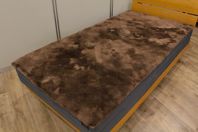 楽天市場】ムートンシーツ 巻き毛 高密度 日本 毛足35mm シングル