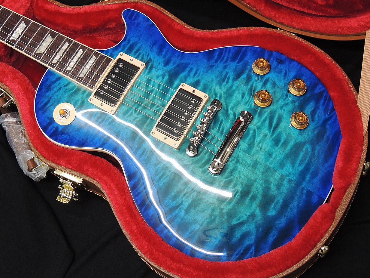 新品完璧 Paul Yuto Standard エレキギター ギター ベース Goryo Trans ギブソン 新品 レスポール Blue スタンダード トランスブルーバースト Gibson Les Burst 五稜結人 エレキギター 送料無料 新品 オーディオ渡辺