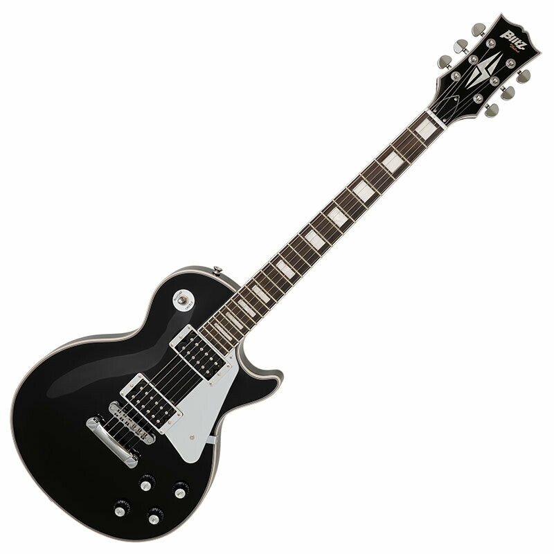 G.I.G レスポール カスタムタイプ ブラック ミラーピックガード ギブソン Gibson PRPG-020 Les Paul Custom Pickguard 5-Ply