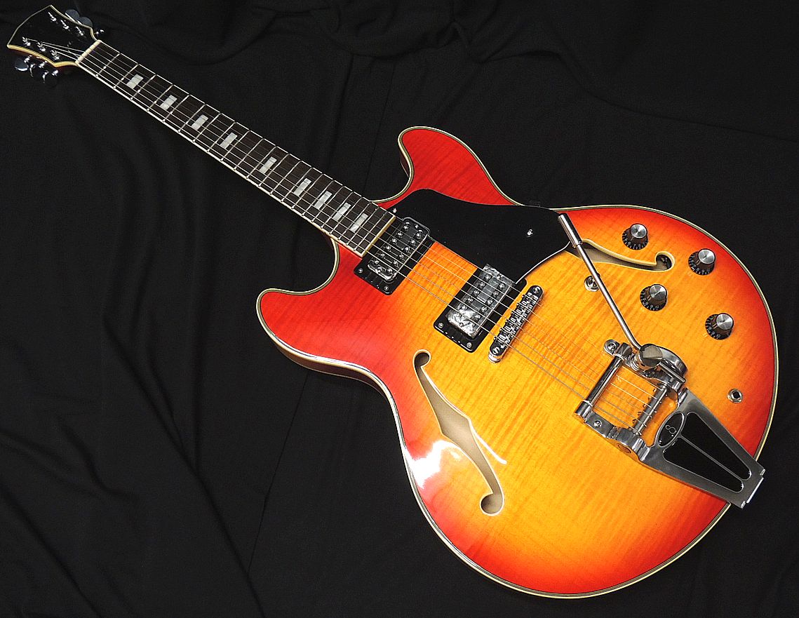 セミアコ　ES-335　Sire H7 h7 サイアー　レッド セミアコ ES-335 Sire H7 h7 サイアー レッド