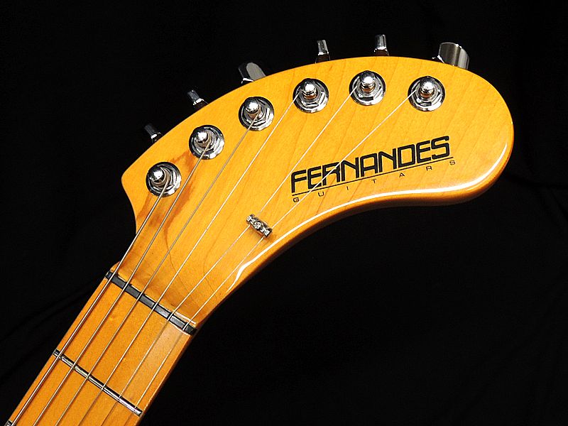 FERNANDES ZO-3 ST '23 BLK M フェルナンデス アンプ内蔵ミニギター