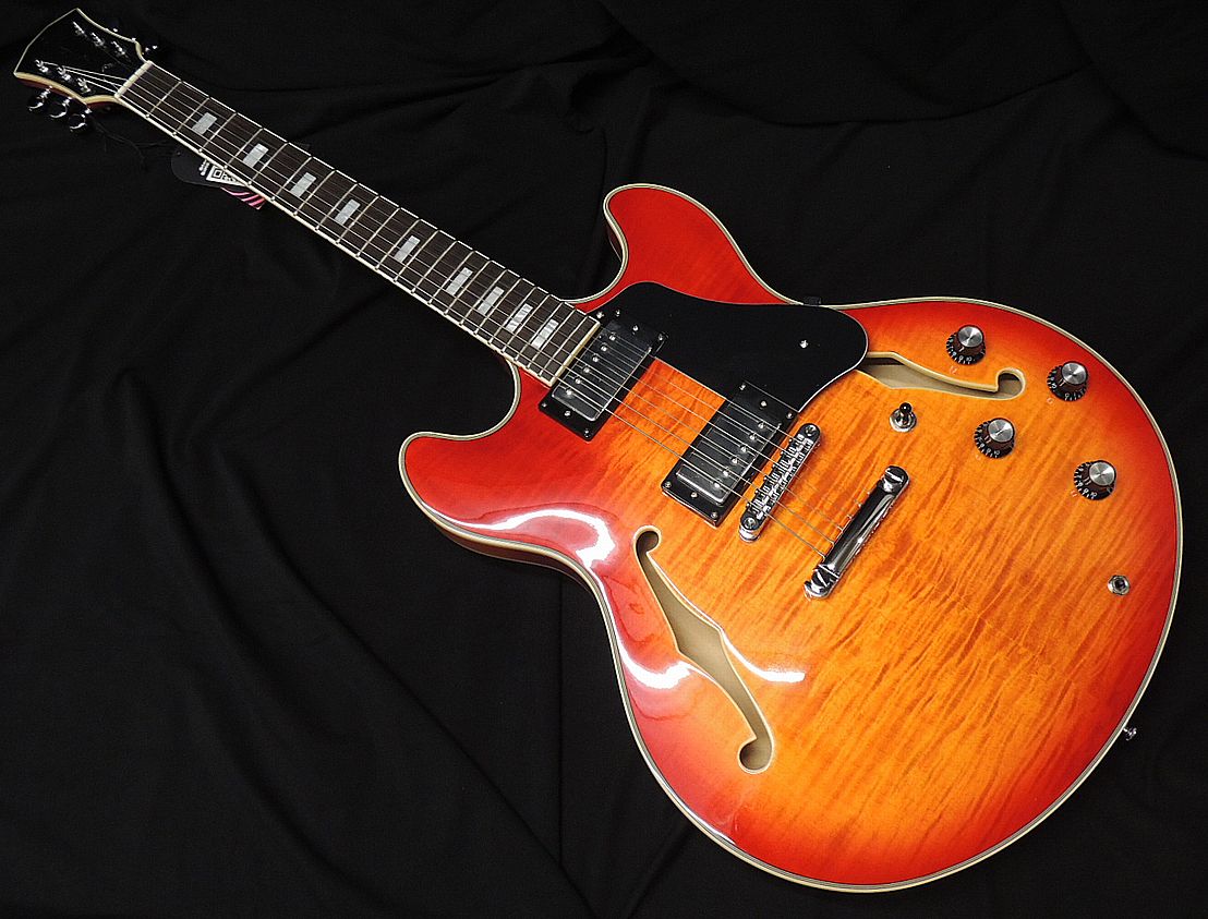 SIRE H7 Cherry Sunburst サイアー セミアコ Sire Larry Carlton H7 Cherry Sunburst【ラリーカールトン監修