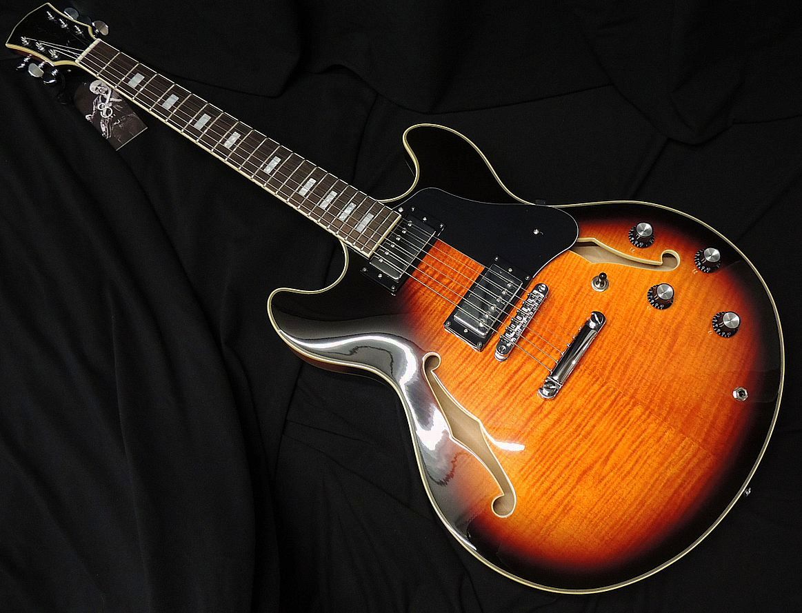 m*6様 サイアー　ラリーカールトン　サンバースト セミホロウボディ Sire Larry Carlton H7 VS (Viintage Sunburst) 【2025年製