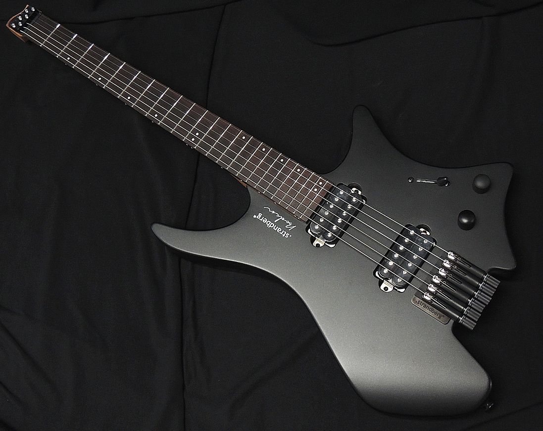Strandberg BODEN ESSENTIAL 6 Black Granite ストランドバーグ ボーデン ブラック グラナイト ヘッドレスギター エレキギター