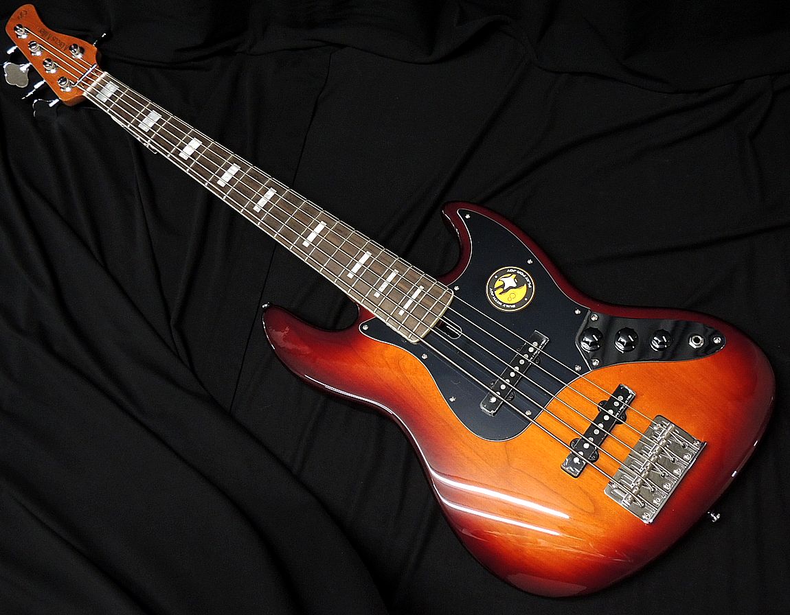【美品】Sire V7 5st 2nd 5弦ベース バーガンディー Sire Marcus Miller V7 2nd Generation Alder 5-String