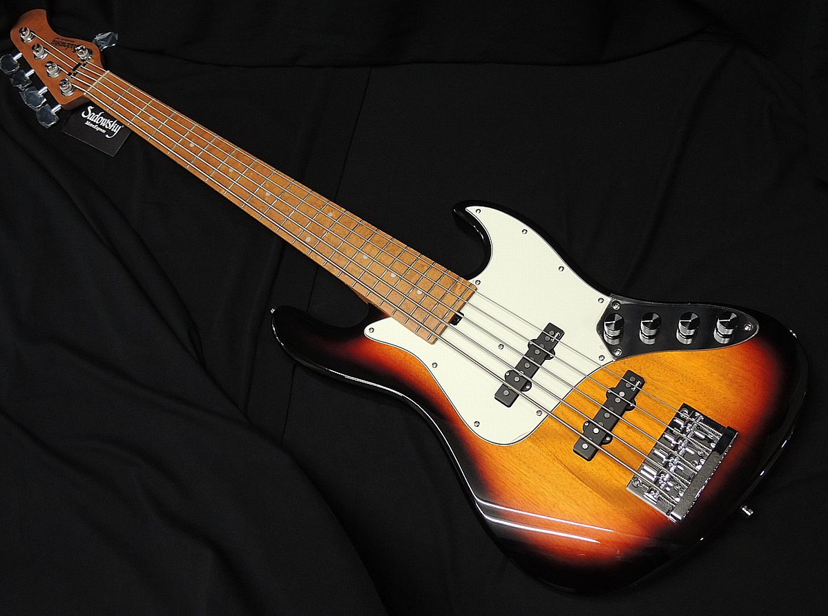Sadowsky Metro Express MX21 VJ5 TBT/M Tobacco Sunburst Transparent サドウスキー ジャズベースタイプ メトロ エクスプレス サンバースト【5弦ベース】【アウトレット】