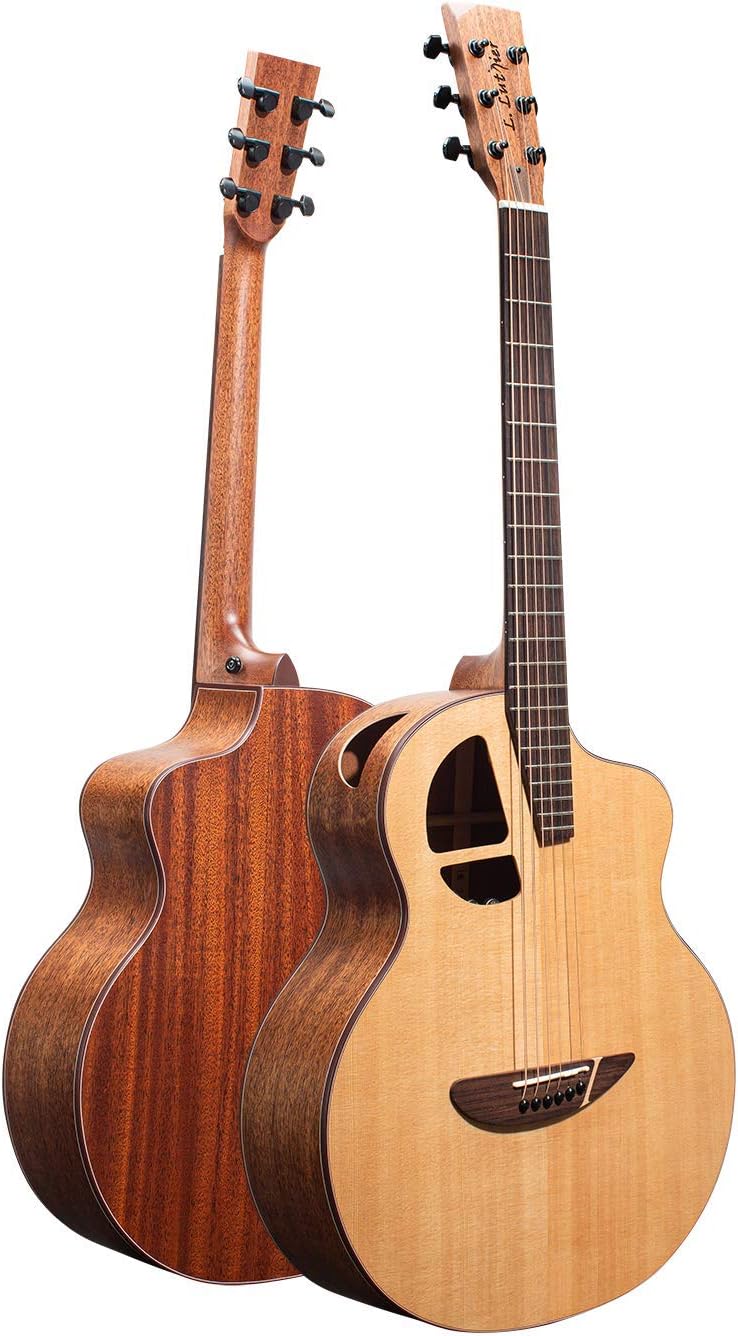 L.luthier Le Light S エル・ルシアー サウンドポート エレクトリックアコースティックギター ピエゾ+マイク PU付 エレアコ【祝!!ランキング1位】