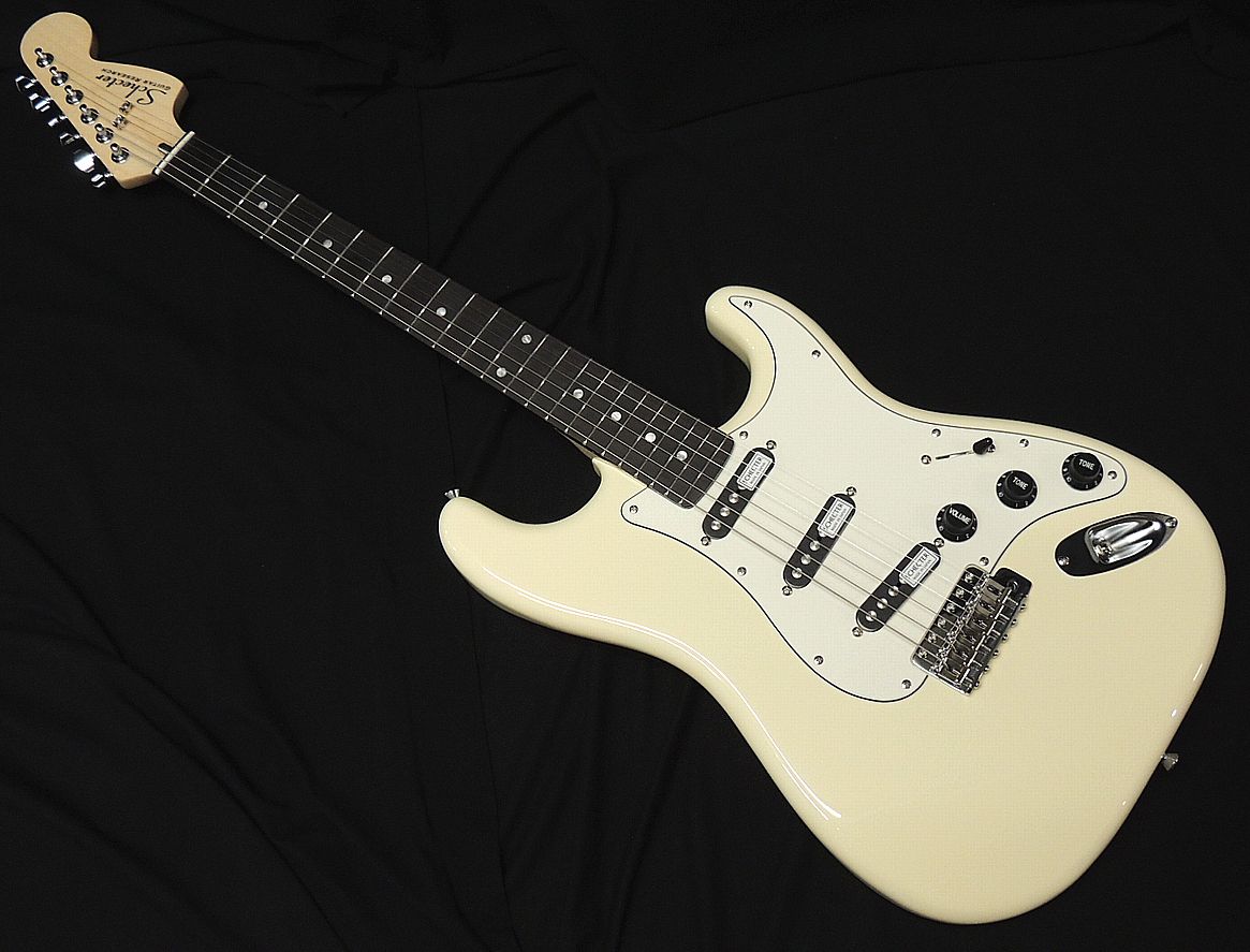 SCHECTER PS-ST-J/M White 【JBスタイル・限定モデル