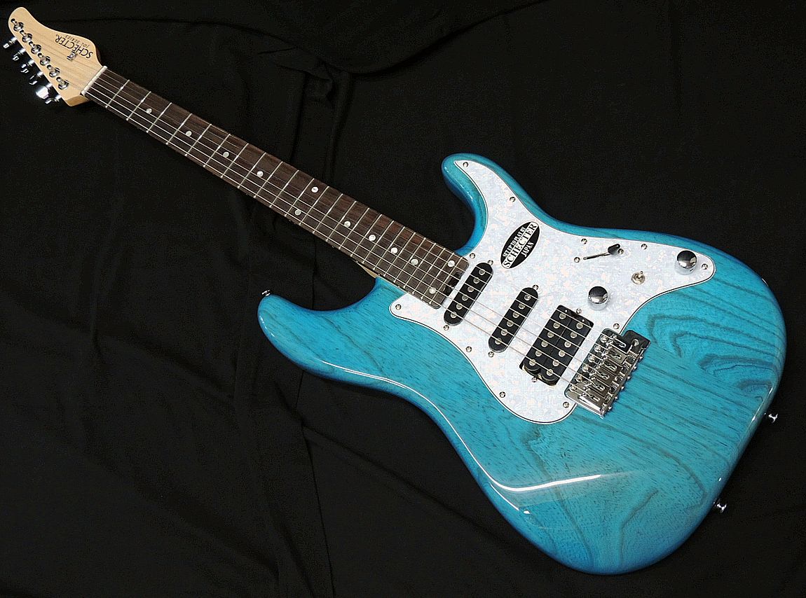 ギター Schecter / SD-II-24-BW aqua blue SCHECTER SD-2-24-AL | SCHECTER