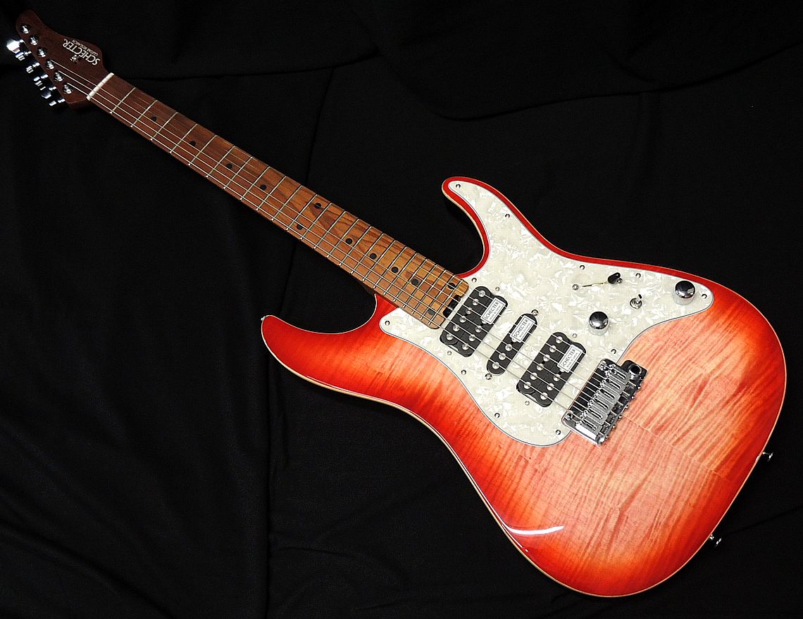 楽天市場】SCHECTER SD-2-24-VTR-AS-MW NTL/PF シェクター マーブル