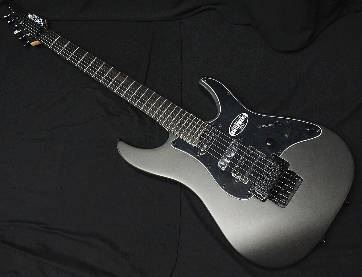 楽天市場】SCHECTER PS-ST-N AB R ALL BLACK シェクター 3 シングル PU