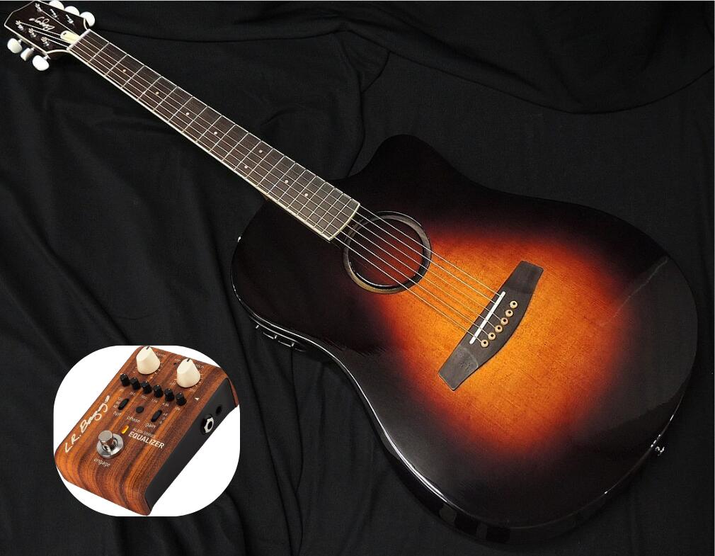 L.R.Baggs AEG-1 SB サンバースト・シトカ・スプルース LRバッグス 薄胴 エレクトリック アコースティックギター エレアコ【Equalizer エフェクター付属】