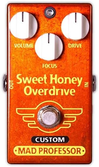 Mad Professor Sweet Honey Overdrive CUSTOM Fat Bee mod マッドプロフェッサー エフェクター Custom Series モディファイモデル オーバードライブ｜オーディオ渡辺