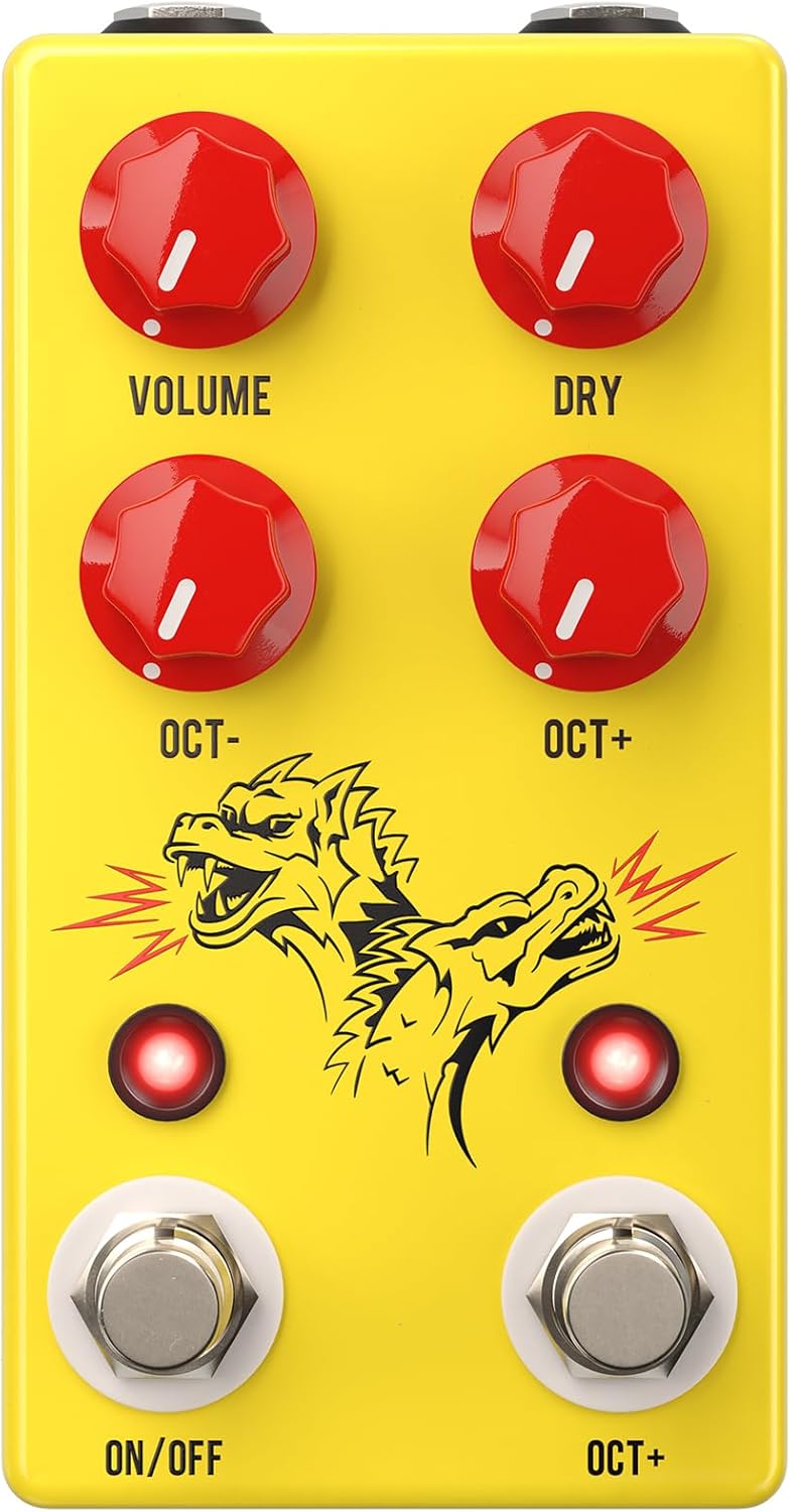 JHS Pedals Double Dragon ジェイエイチエスペダルズ オクターバー エフェクター ダブルドラゴン【送料無料】|オーディオ渡辺
