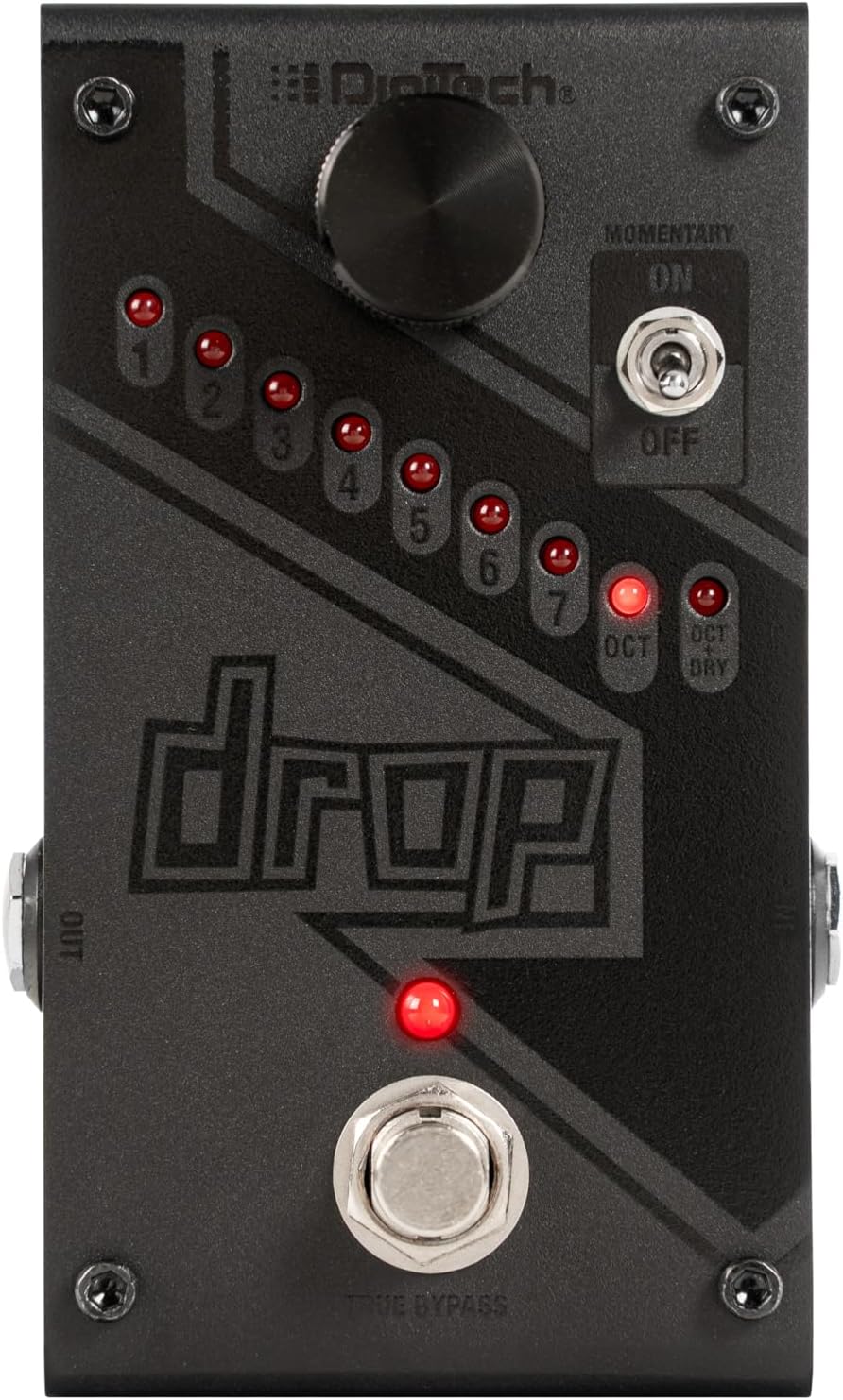 Digitech BLACK DROP デジテック ドロップ ポリフォニック ドロップ チューン ペダル ブラック【限定カラー】|オーディオ渡辺