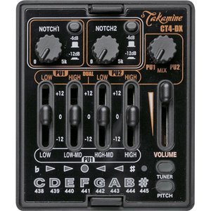 Takamine CT4-DX(DMP)タカミネ エレアコ用 プリアンプ【送料無料】【Takamine交換用プリアンプ】【祝!!ランキング1位】|オーディオ渡辺