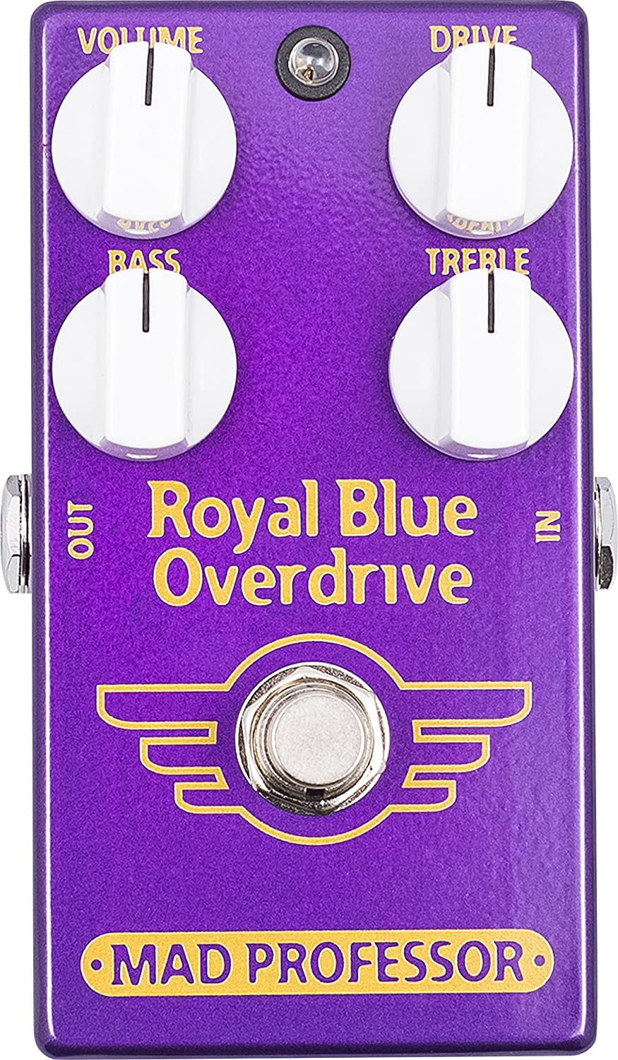  Blue Overdrive Factory エフェクター 楽天市場】Mad Professor ROYAL BLUE OVERDRIVE FAC FACTORY PEDALS