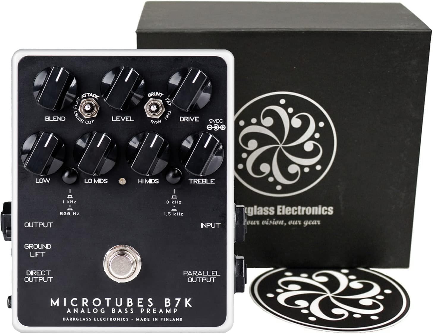 darkgrass b7k v2 ダークグラス　ベースプリアンプ Darkglass Electronics Microtubes B7K ULTRA V2 with Aux In