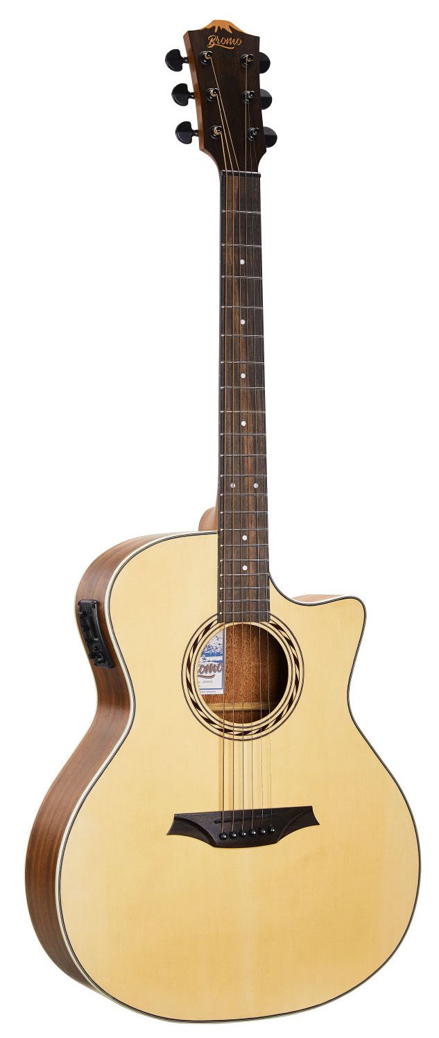 よろ【美品】Bromo BAT 4MCE ブロモ アコースティックギター 楽天市場】Bromo BAT4CE アコースティックギター【レビュー特典
