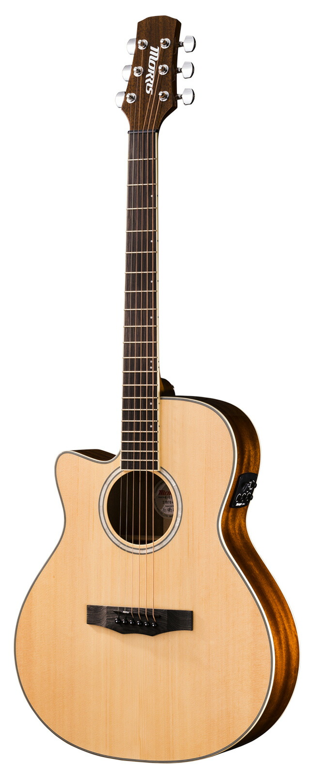【左利き】MORRIS R-011 LH NAT エレアコギター レフトハンド MORRIS R-011 LH NAT (ナチュラル) エレアコギター レフトハンド