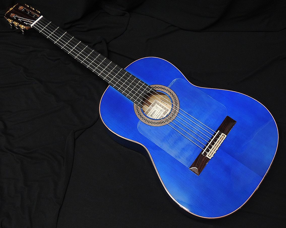Esteve GIPSY KINGS by Andre Reyes BLUE Flamenco Guitars ブルー エステべ アンドレ・レイエス ジプシー・キングス モデル 薄胴 フラメンコギター スペイン製【送料無料】