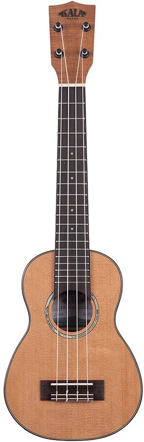 KALA KA-SCAC-SLNG_w/BAG カラ ソリッドシダートップ ソプラノ ロングネック ウクレレ Gloss Solid Cedar Top Acacia Series グロスフィニッシュ【送料無料】|オーディオ渡辺
