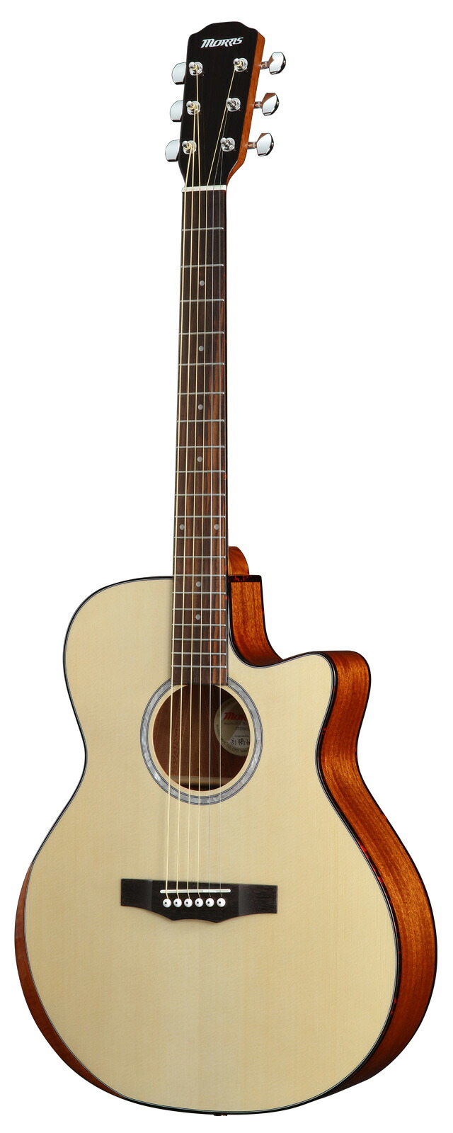 Morris R-1 NAT コンター加工 モーリス Morris Performers Edition R Series アコースティックギター ナチュラル