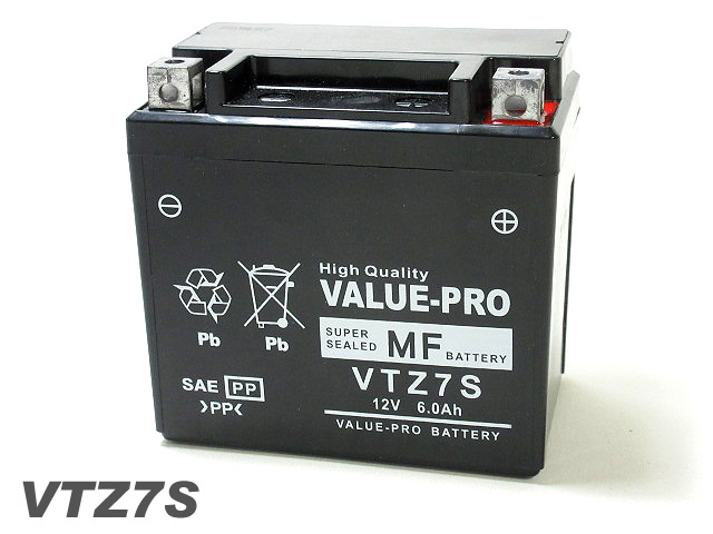 楽天市場 Vtz7s Ytz7s 新品 充電済み Valueproバッテリー 互換 ズーマー Zoomer Af58 バイト Af59 スマートｄｉｏ Af56 Af57 スマートｄｉｏ Z4 Af57 Af63 ｗａｖｅパーツ館