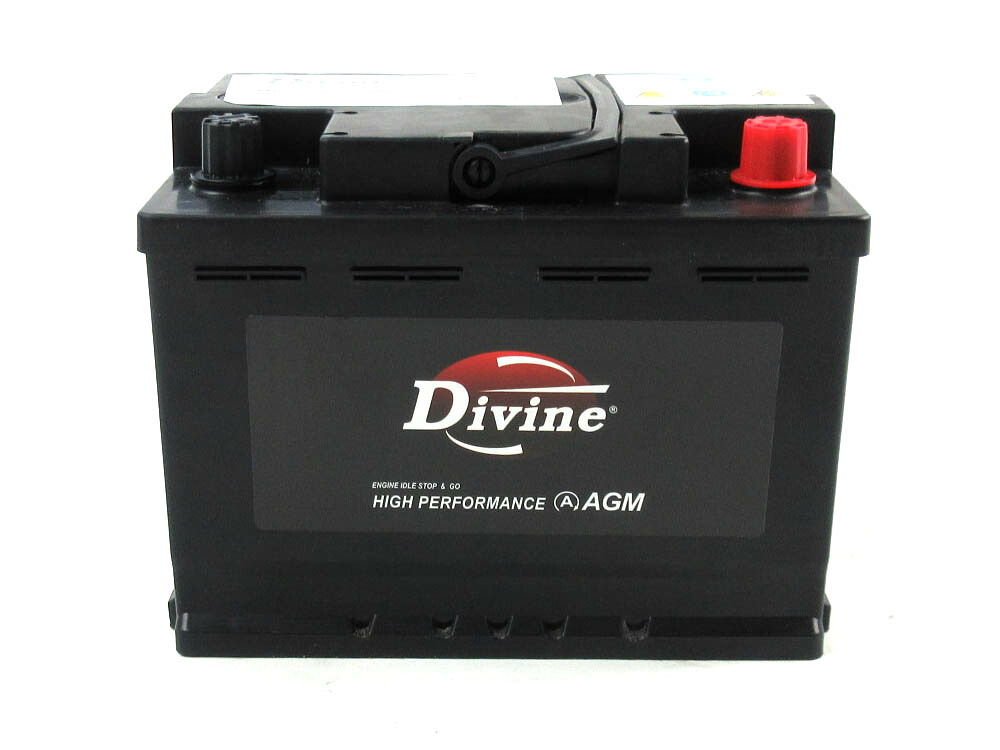 AGM56219【新品・充電済】 Divine VRLA AGMバッテリー QTF60 L2 20-60 ◆ アルファロメオ 147[937] 156 4C[960] GT[937] ジュリエッタ[940] ブレラ[939] ミト[955]