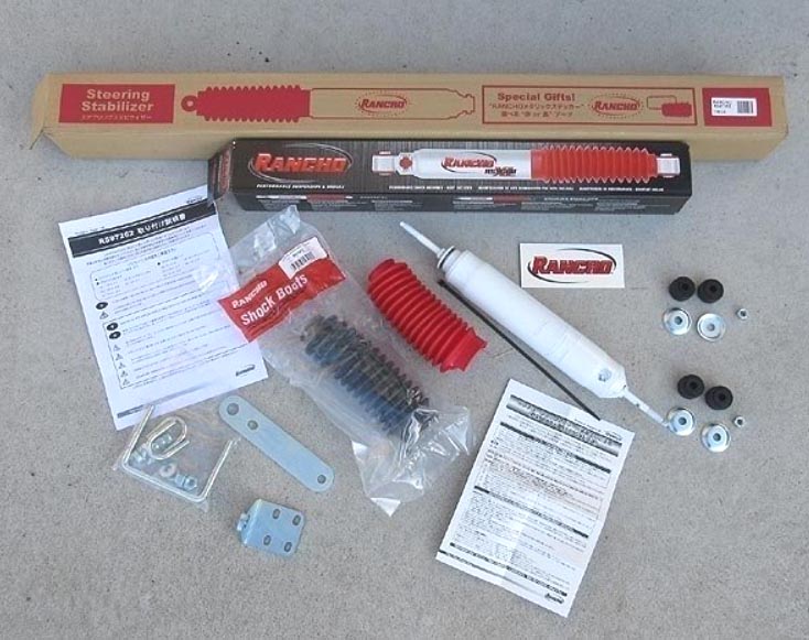 送料無料ジムニー ステアリングダンパージャダー対策JA11 JA22 JB23 取付説明書付き♪ジムニー ステアリングダンパー ジャダー