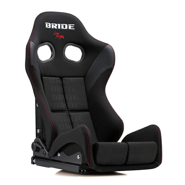 BRIDE GIAS III ブラックロゴ FRP製シルバーシェル スタンダードクッション G61HSF｜web-carshop カーピットアイドル