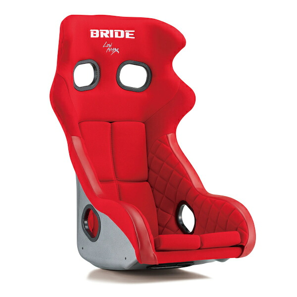 BRIDE XERO CS PLUS レッド FRP製シルバーシェル H02BBF｜web-carshop カーピットアイドル
