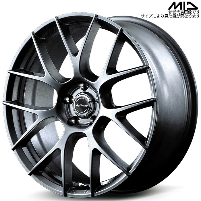 MID Lefinada MOTION3 1本 [18&times;8.0J+41 14R 5H 114.3 φ60.1 レクサス トヨタ車] ハイパーメタルコート マルカサービス アルミホイール｜web-carshop カーピットアイドル